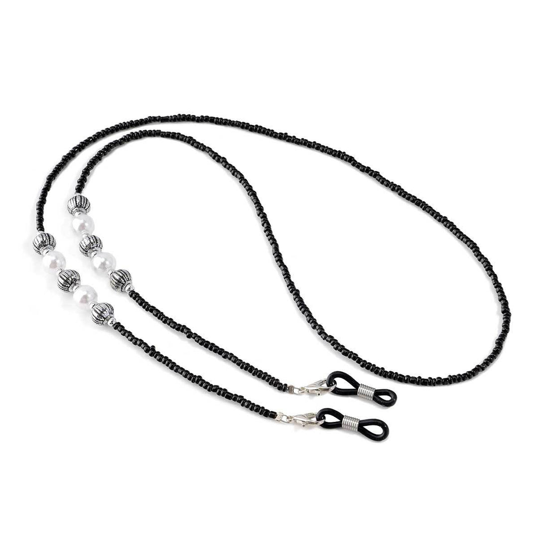 Artisanal Beaded Eyewear Chain Bowlift