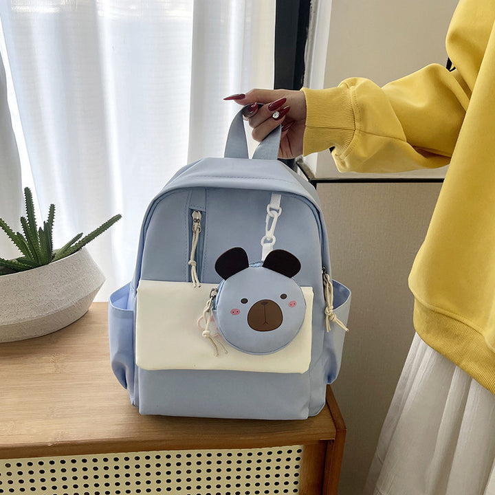 Cute Cartoon Character Backpack Bowlift