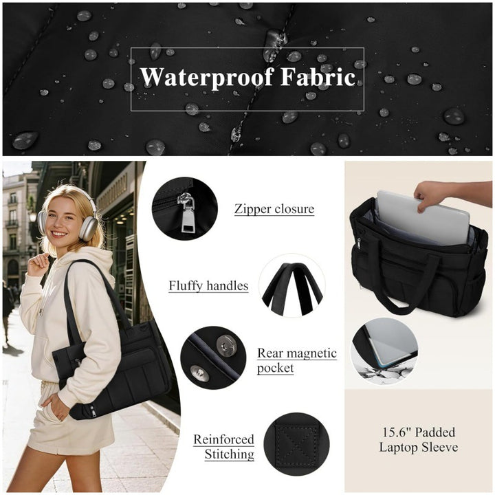 Practical Laptop Bag with Organizer Bowlift