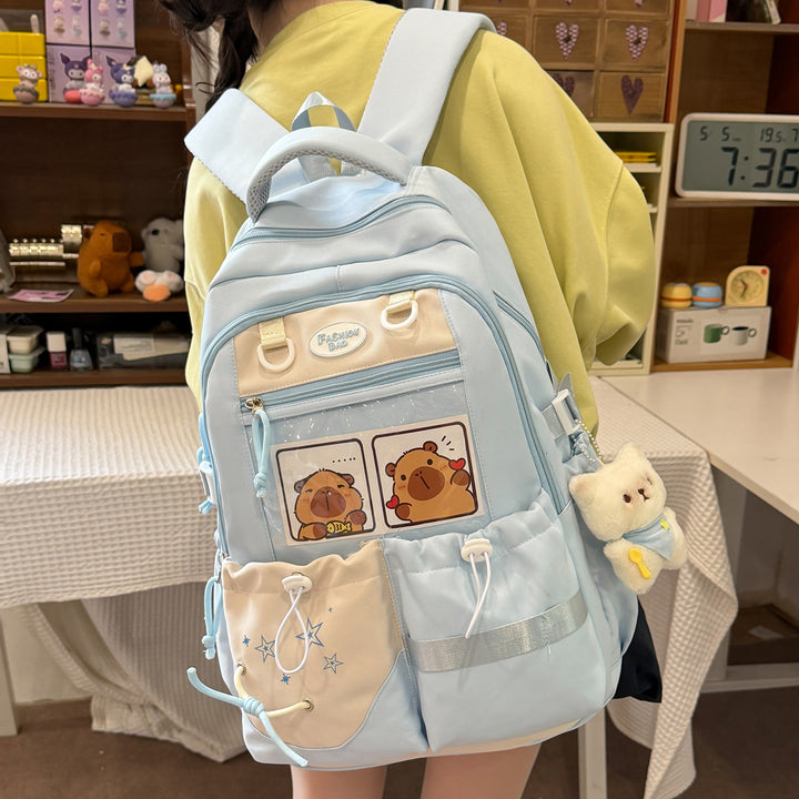 Trendy Cartoon Backpack Bowlift