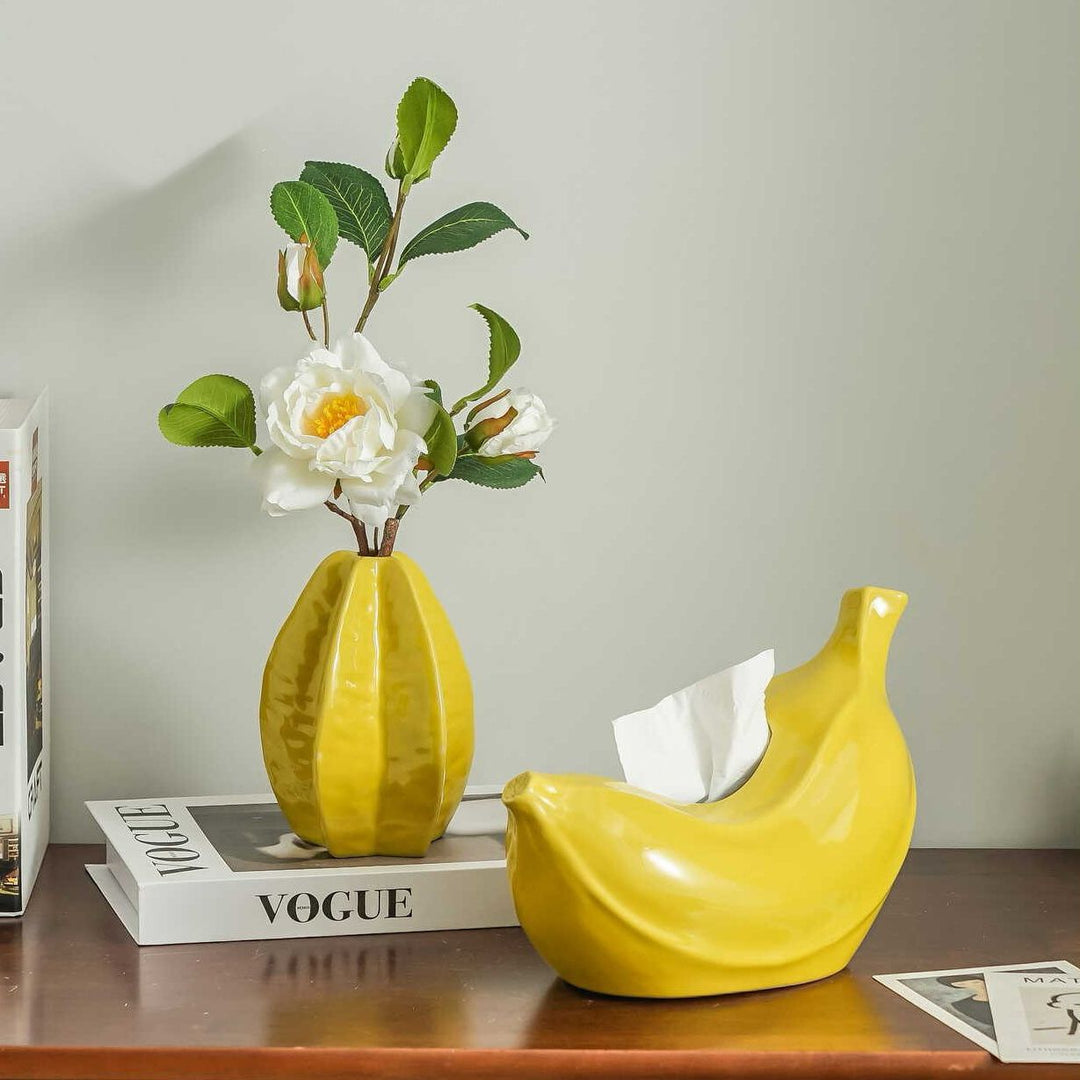 Decorative Ceramic Vase Bowlift