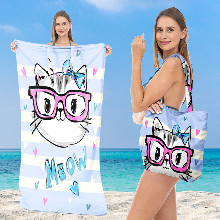 Tote bag in stylish lotus design Bowlift
