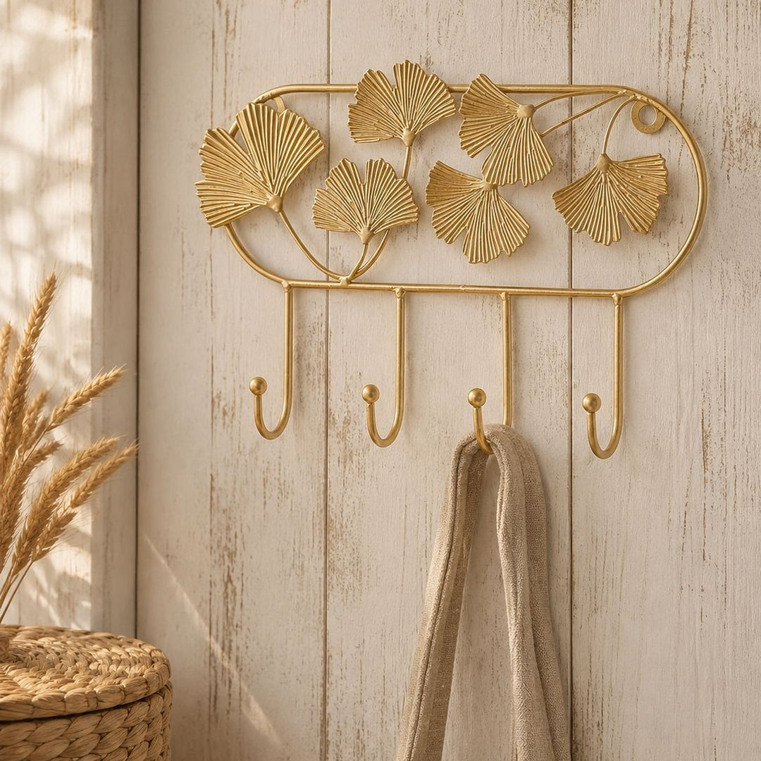 Floral Wall Hook Organizer