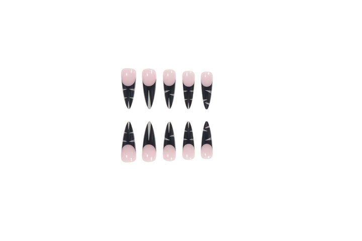 Artistic Stiletto Press-On Nails Bowlift