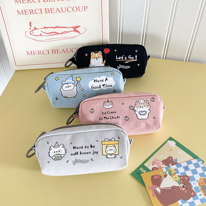 Cute Animal-Themed Pencil Case Bowlift