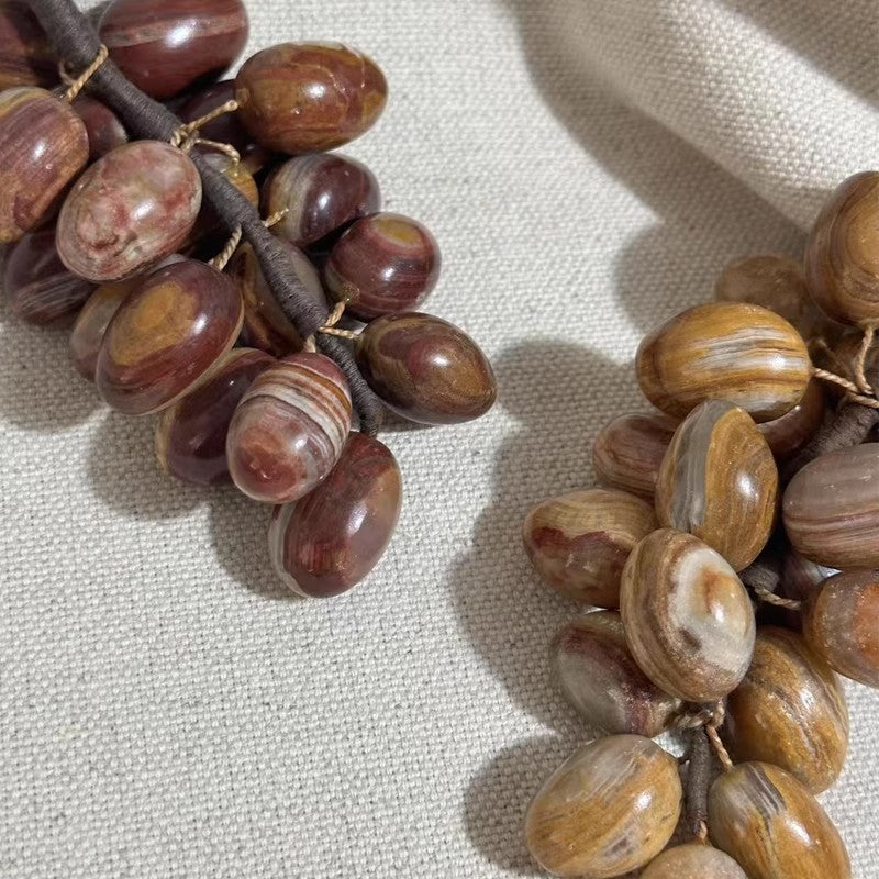 Decorative Stone Grapes