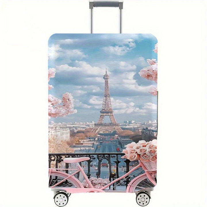 Artistic Illustrated Hard Shell Luggage Bowlift