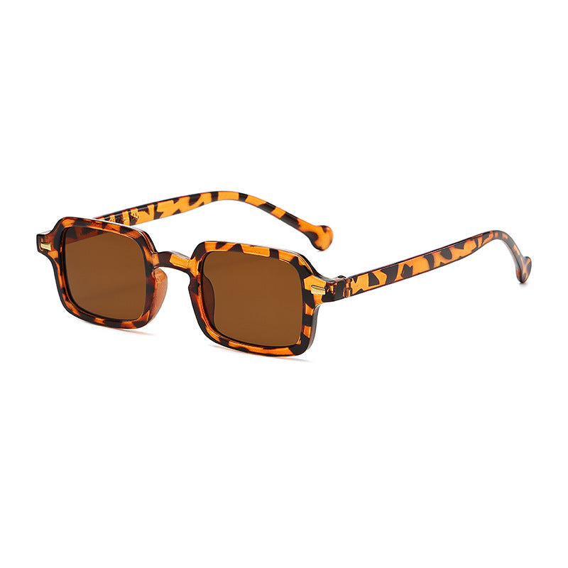 Women's geometric sunglasses with trendy animal print Bowlift