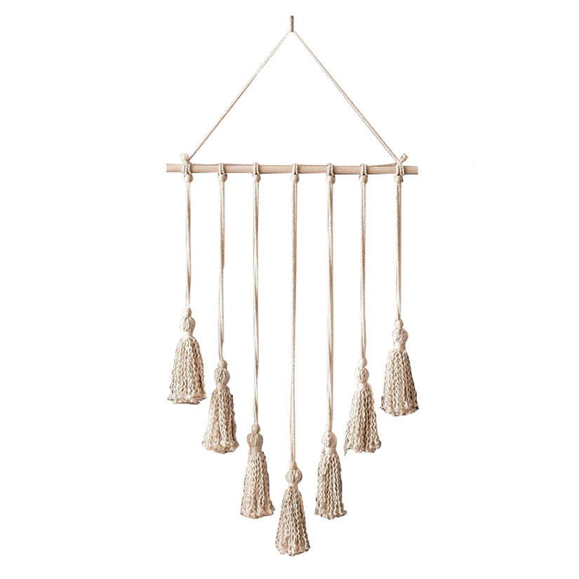 Elegant Macrame Wall Tapestry with Artistic Design