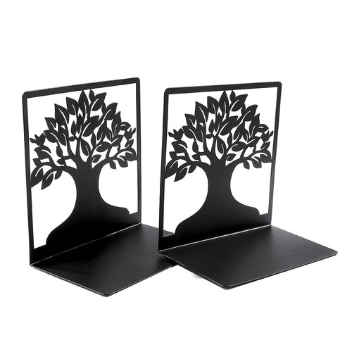 Decorative Metal Tree Design Bookends