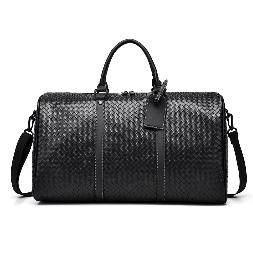 High-Quality Travel Bag Made of Woven Artificial Leather Bowlift