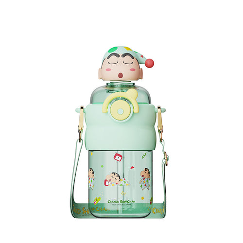 Women's drinking bottle with creative character design Bowlift