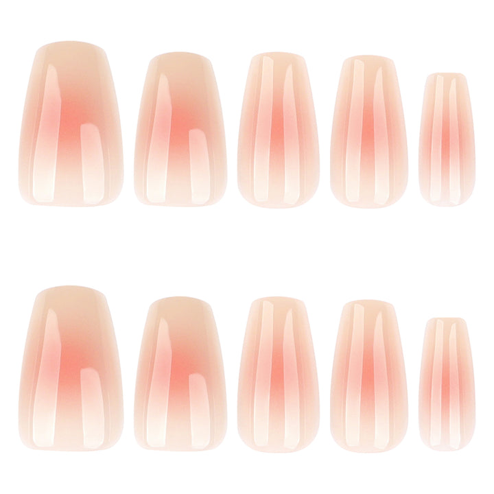 Elegant Gel Nails with Naturally Glossy Finish Bowlift