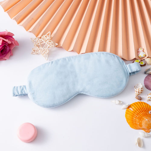 Unisex nan ergonomic sleep mask with soft cotton lining and adjustable elastic band Bowlift