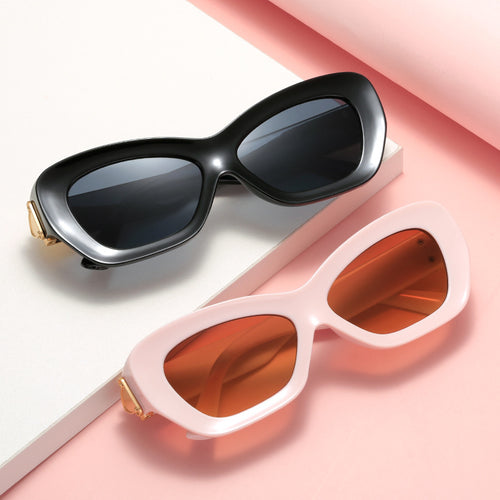 Ladies extravagant structured corrective glasses Bowlift