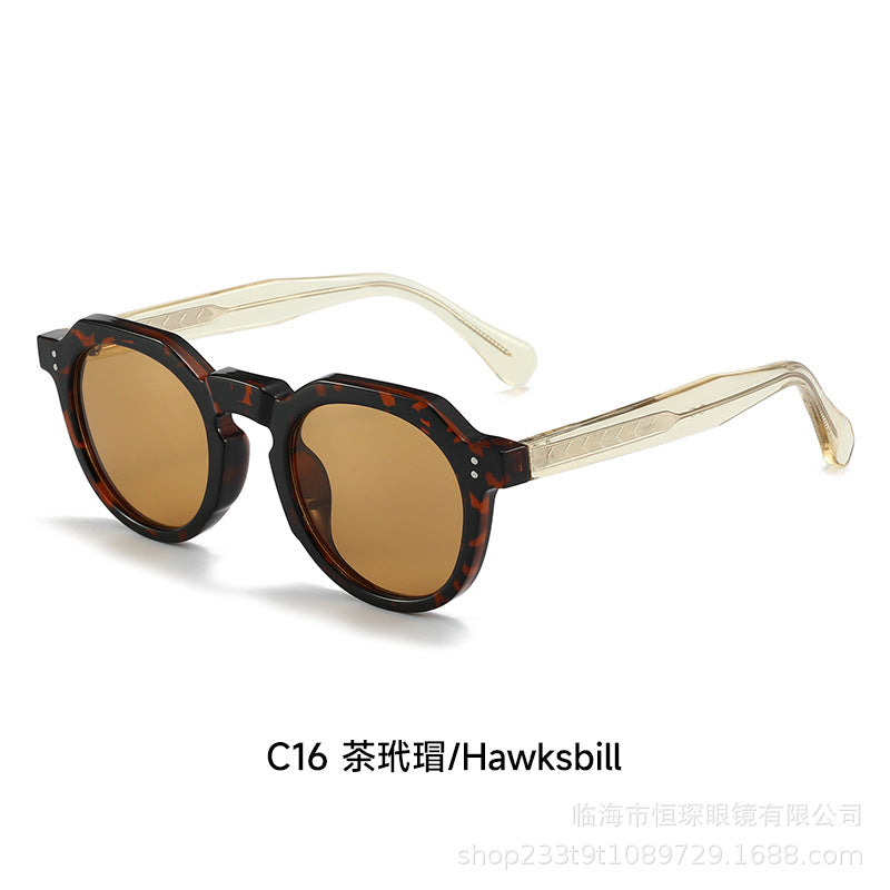 Ladies stylish sunglasses with unique octagonal frame Bowlift