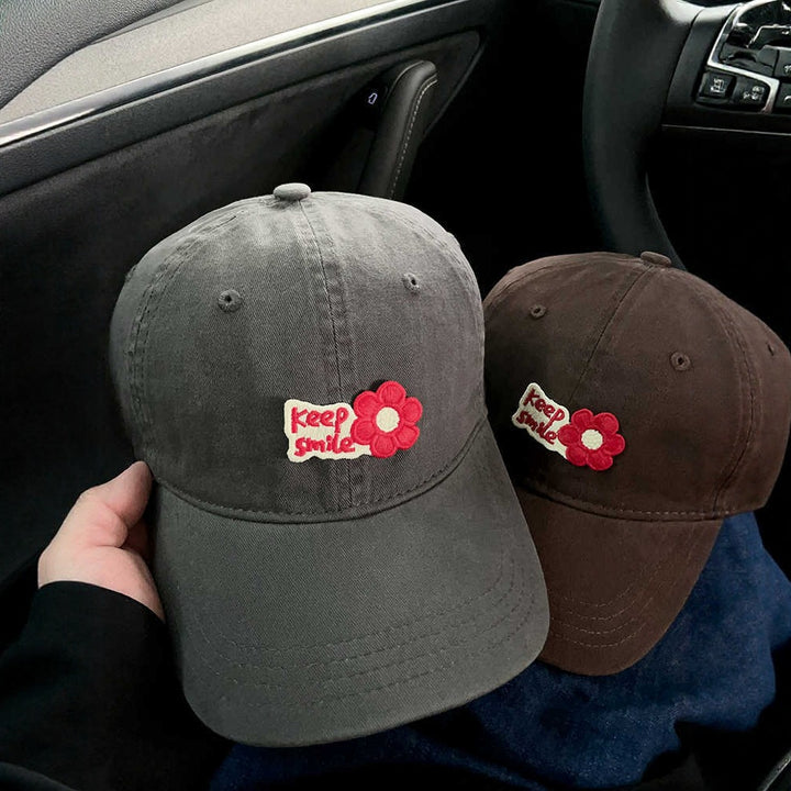 Women's Embroidered Motivational Baseball Cap Bowlift