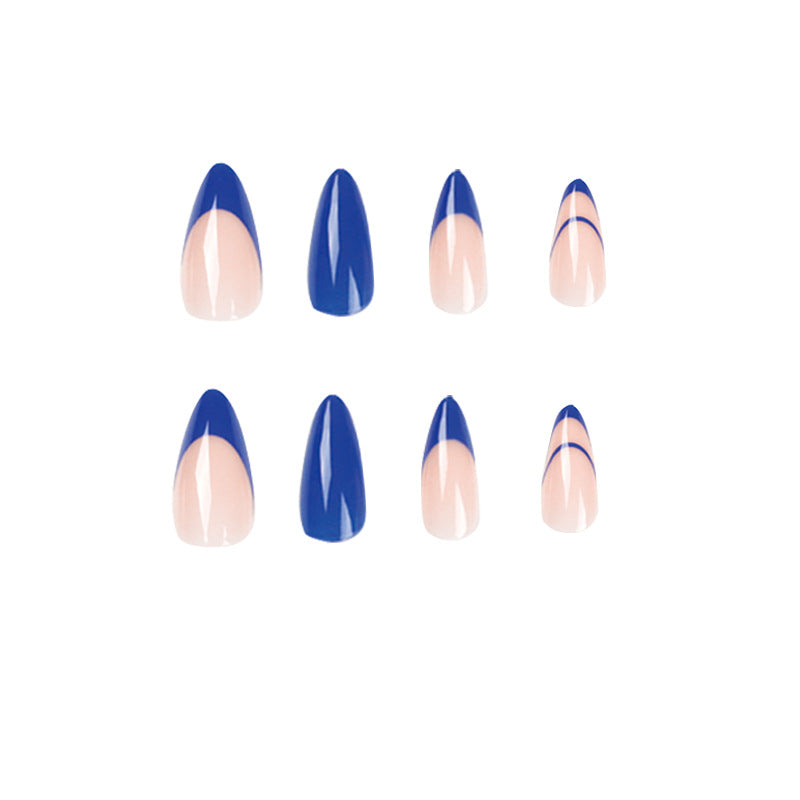 Elegant Nail Extensions with Modern Color Accents Bowlift