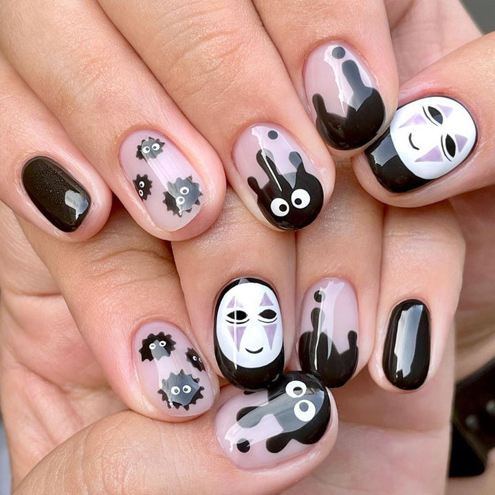 Glamorous Glittery Stiletto Press-On Nails Bowlift