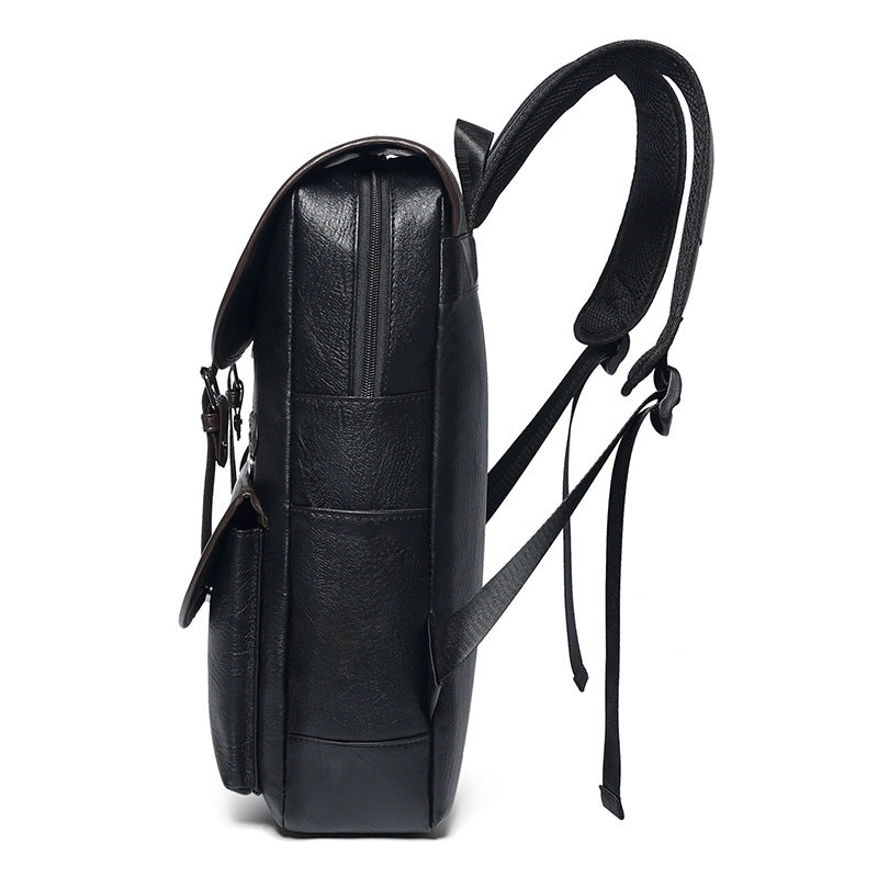 Premium Leather Laptop Backpack Bowlift