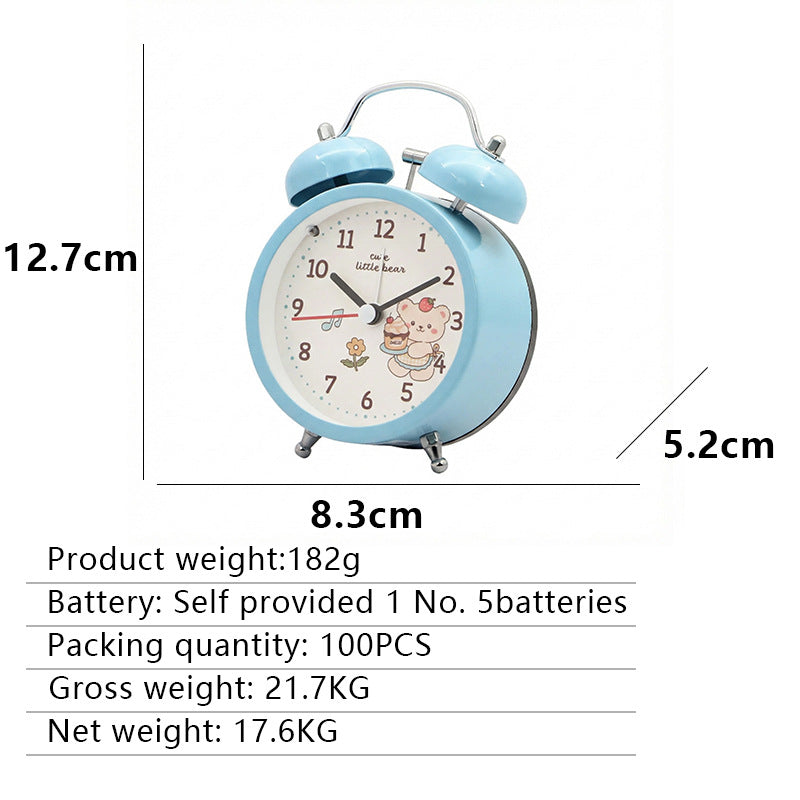 Children's alarm clock with cute design Bowlift