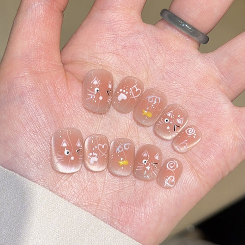 Playful Artificial Nail Design Bowlift