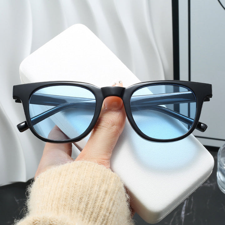 Women's fashionable cat-eye sunglasses with high-quality plastic frame Bowlift