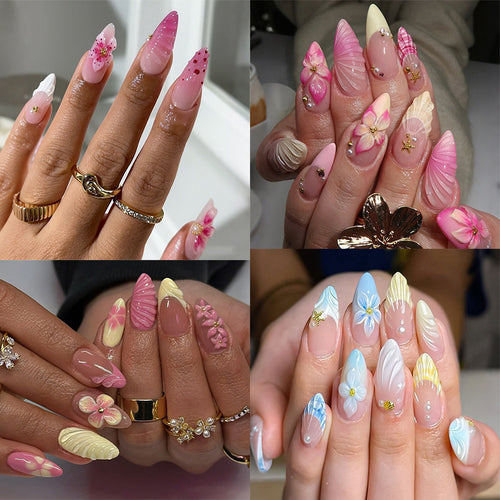 Elegant Artificial Nail Designs Bowlift