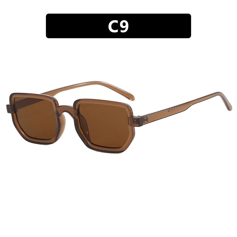 Women's geometric sunglasses with stylish frame and protective lenses Bowlift