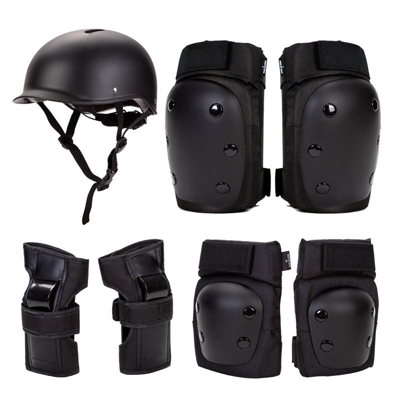 Multi-Sport Protective Gear Set with Safety Helmet Bowlift