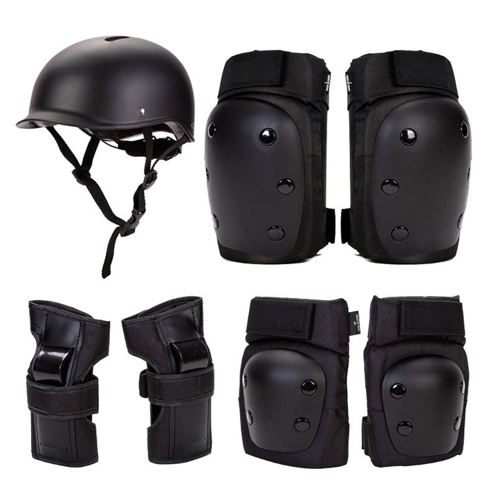 Multi-Sport Protective Gear Set with Safety Helmet Bowlift