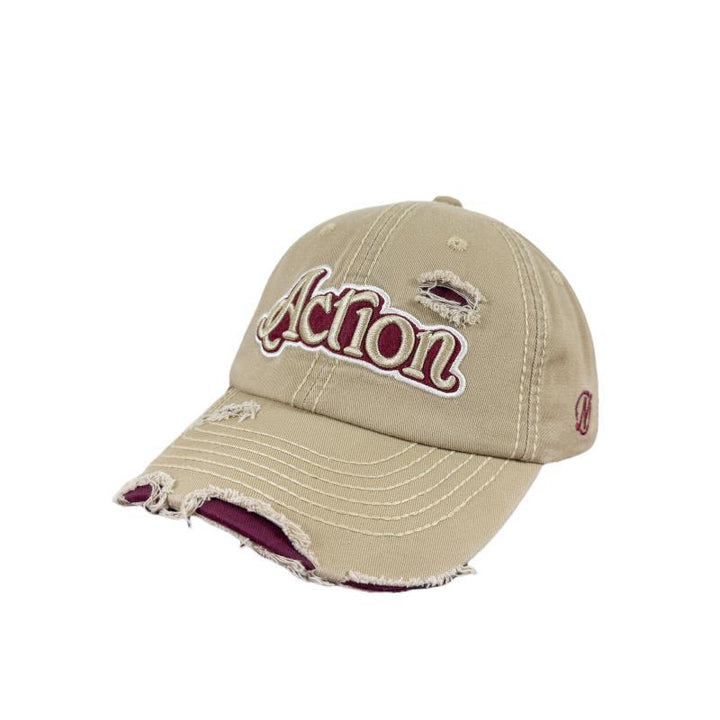 Men's Distressed Graphic Baseball Cap Bowlift 1784270841