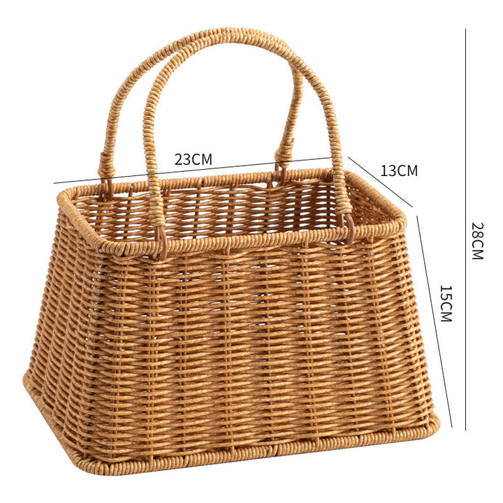 Woven Storage Basket Bowlift