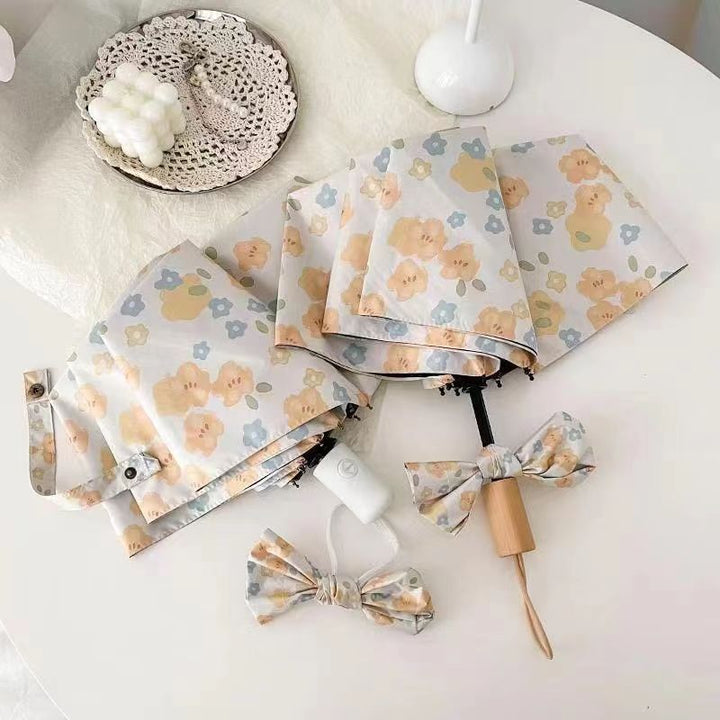 Women's Foldable Shopping Bag with Playful Design Bowlift