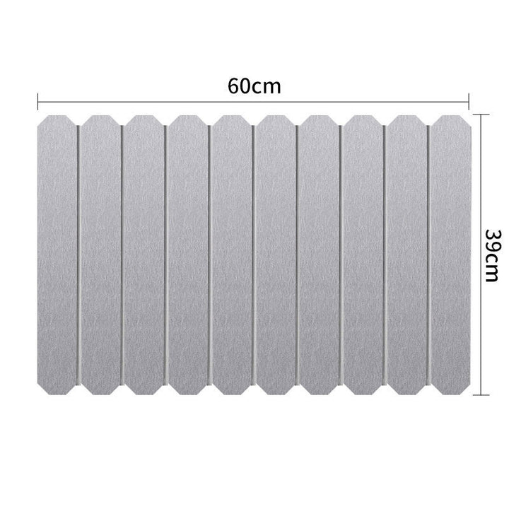 Decorative Marble Striped Kitchen Drying Mat