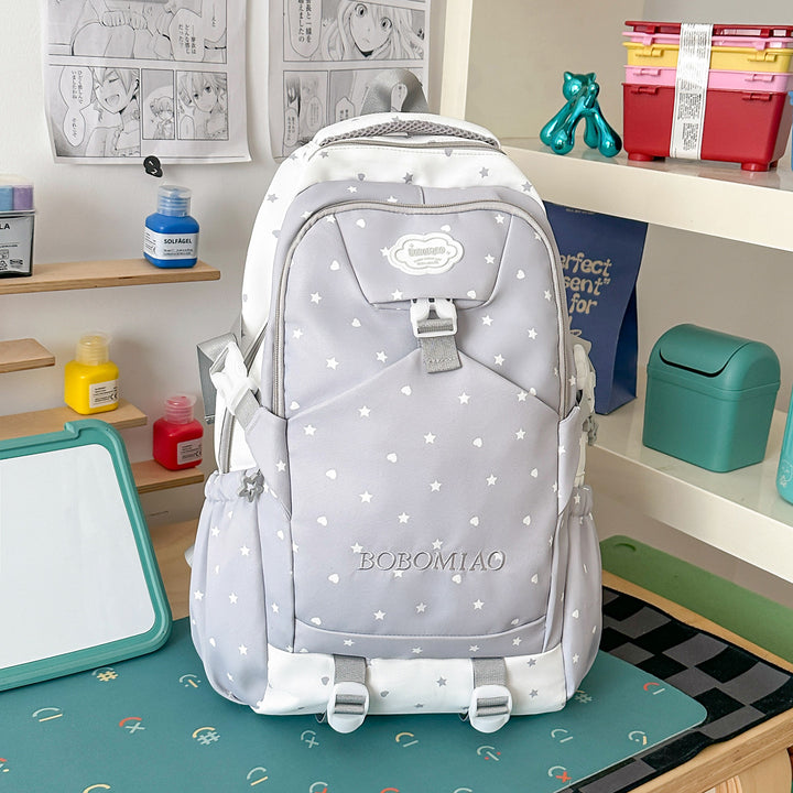 Stylish Star Patterned Backpack