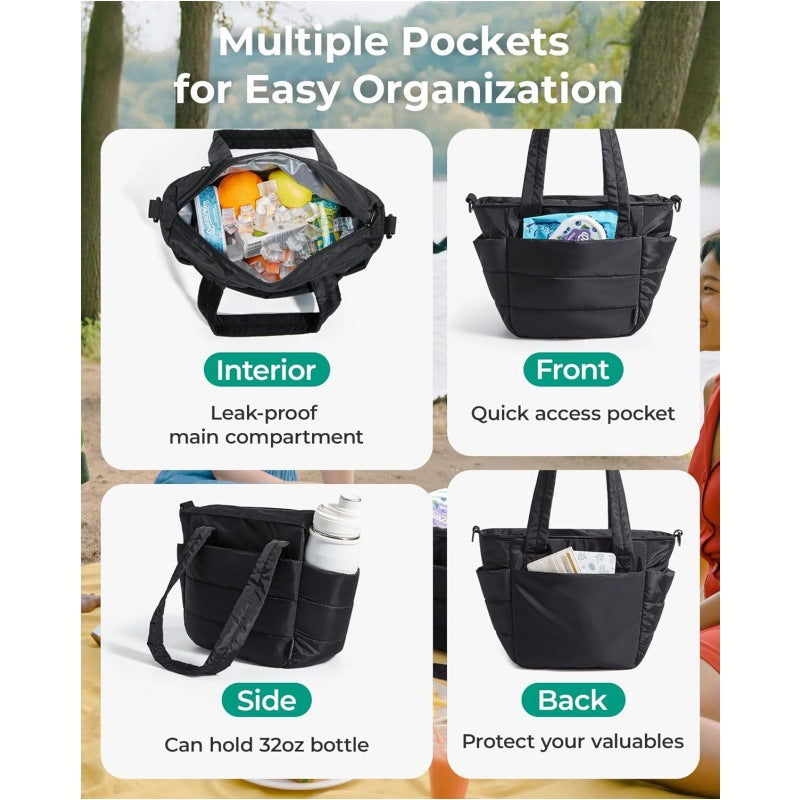 Multifunctional bag with insulated compartment Bowlift