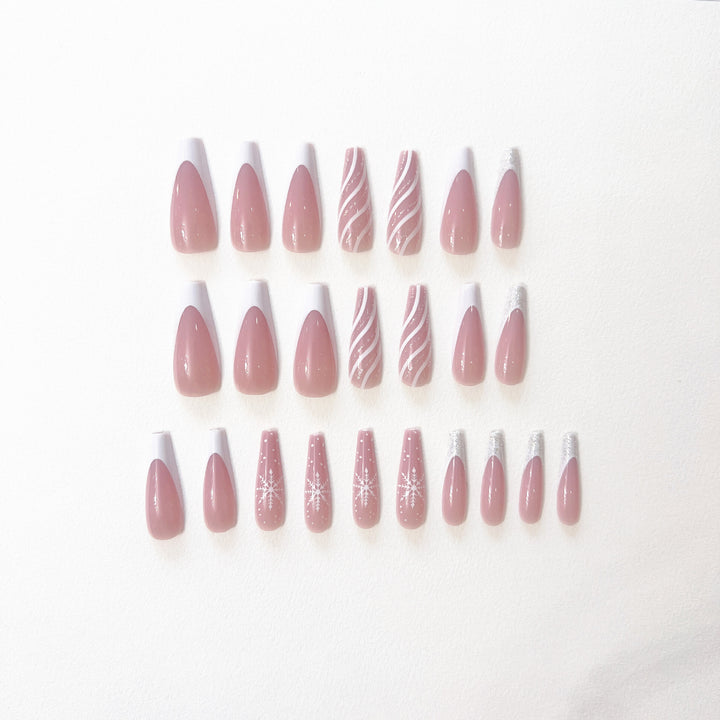 Elegant and creative art nails Bowlift