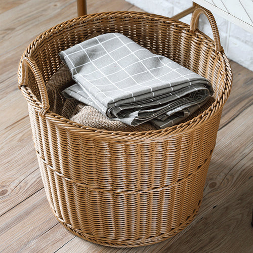 Handwoven Storage Basket Bowlift
