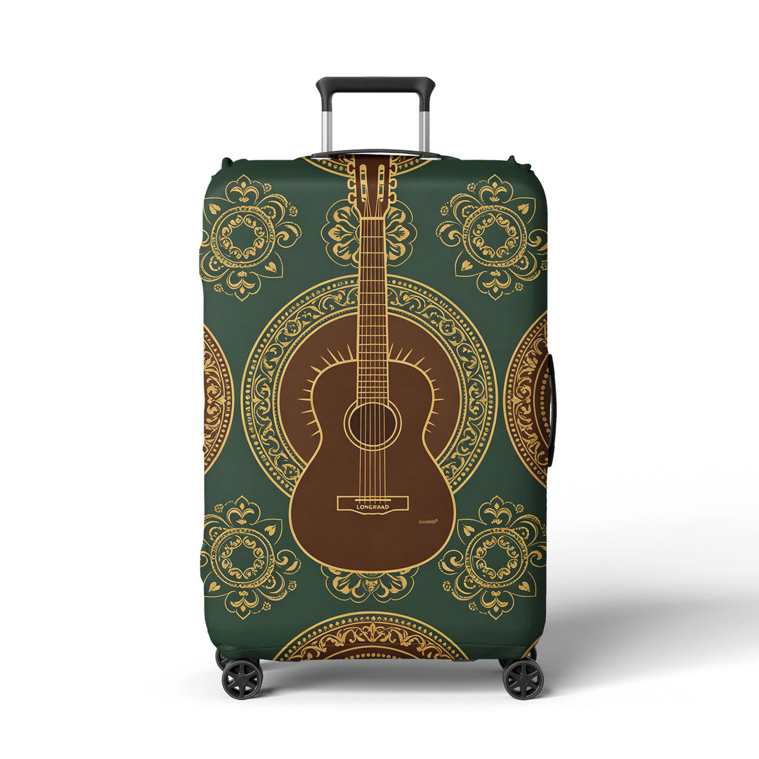 Women's suitcase with unique hand-drawn design Bowlift