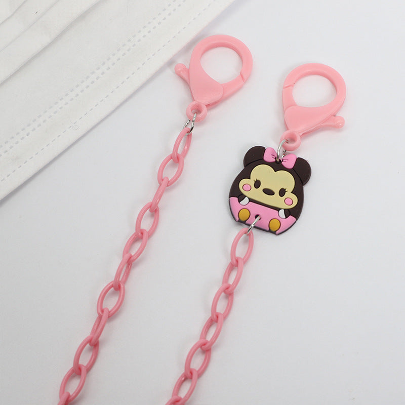 Cartoon Character Keychain Bowlift