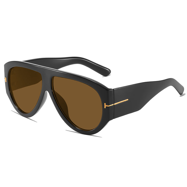 Fashion-Forward Oversized Shield Sunglasses Bowlift