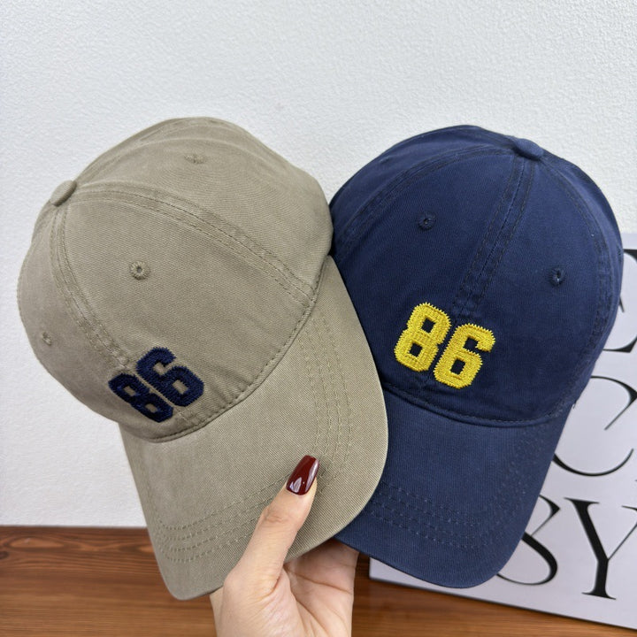 Men's Embroidered Casual Cotton Baseball Cap Bowlift