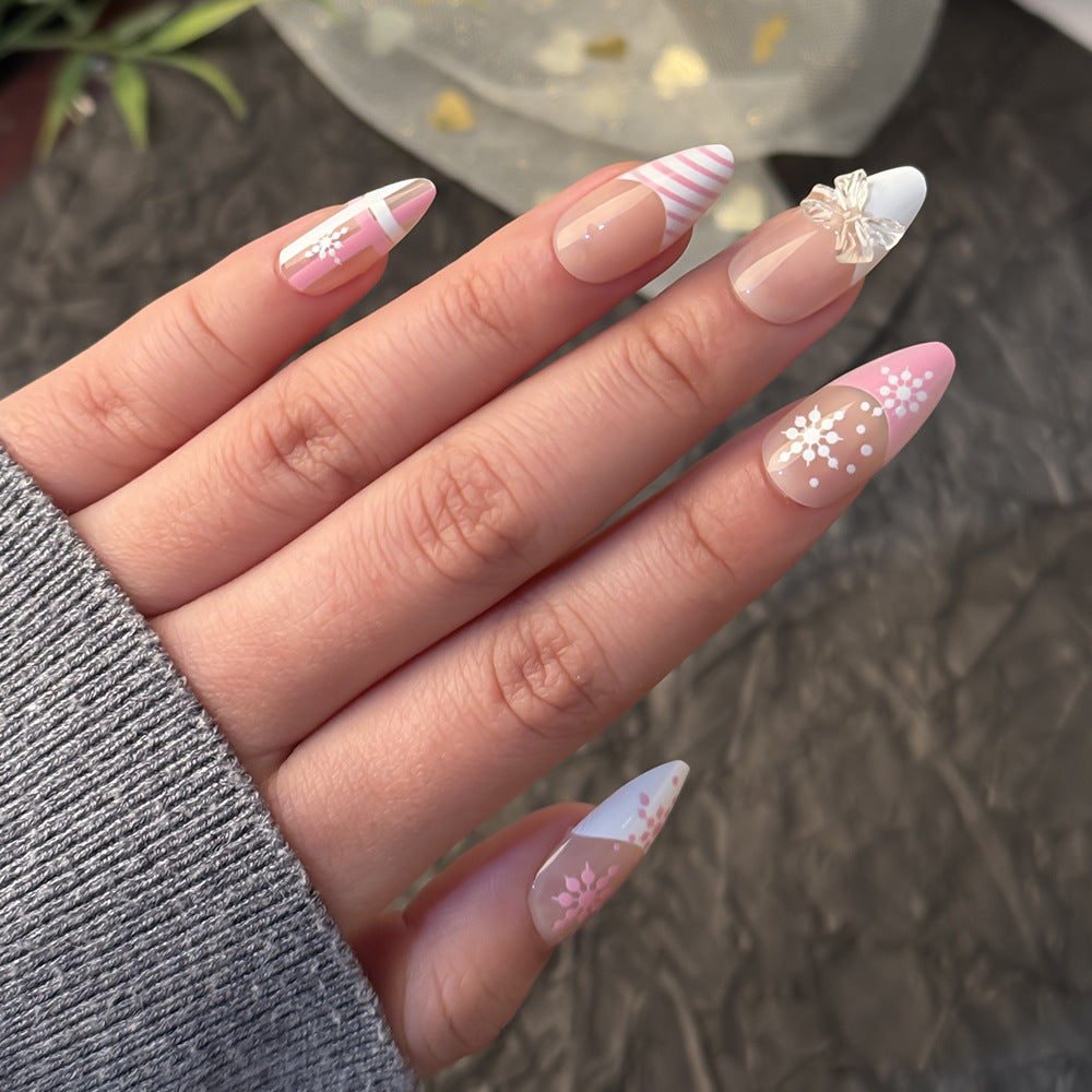 Elegant Press-On Nail Art Kit Bowlift