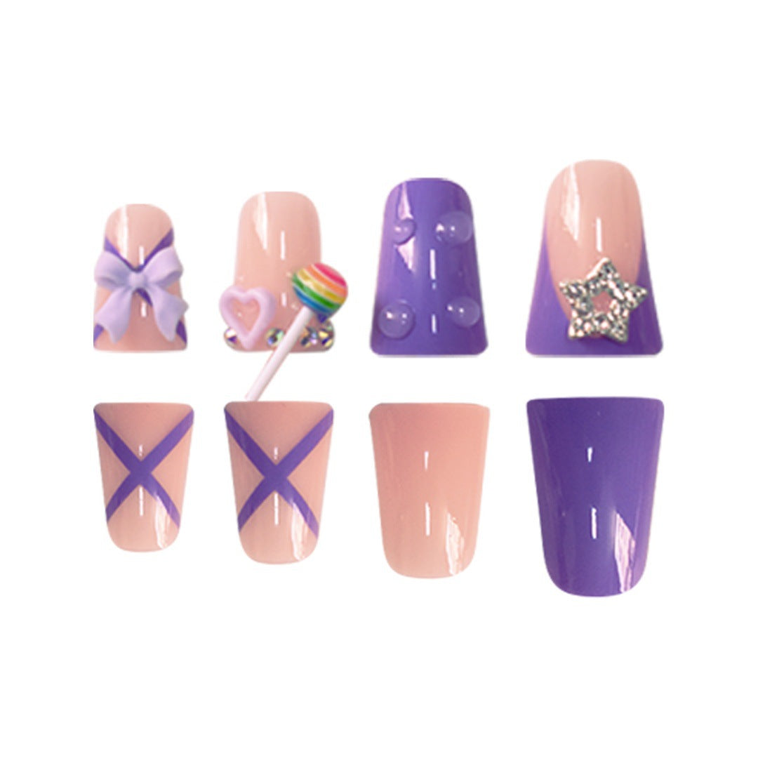 Playful Nail Art Extensions Bowlift