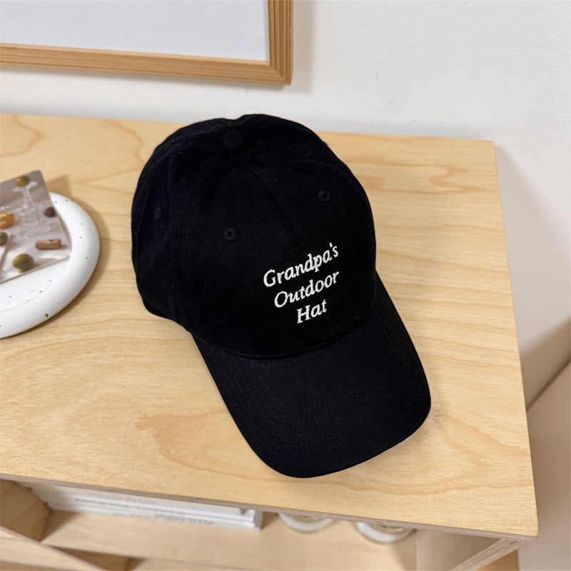 Men's Embroidered Outdoor Cap Bowlift