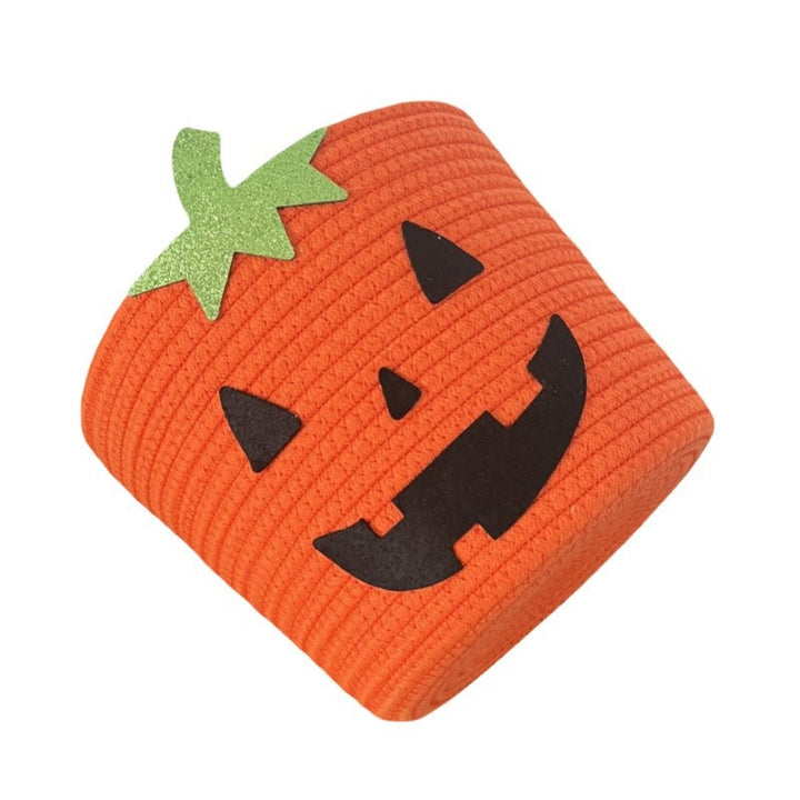 Women's Decorative Storage Basket in Pumpkin Design Bowlift