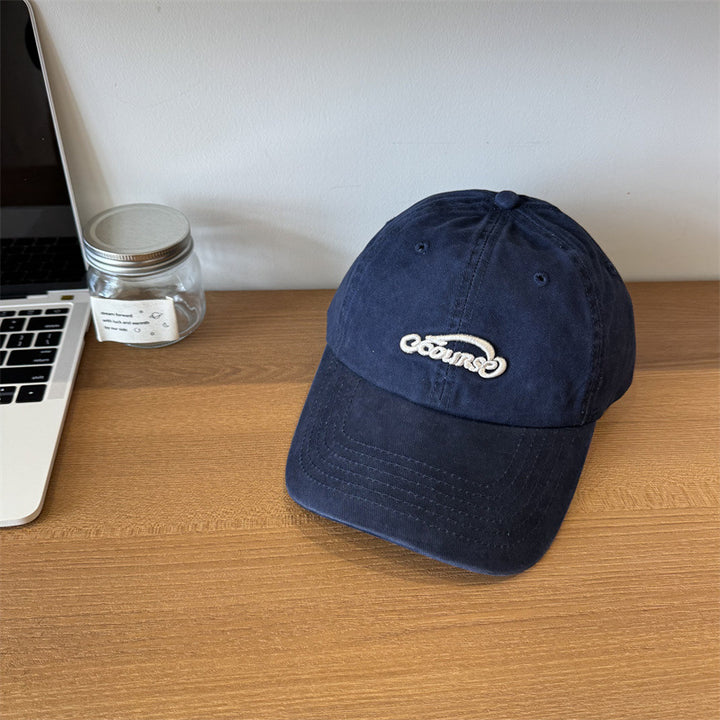 Men's Classic Embroidered Adjustable Baseball Cap Bowlift