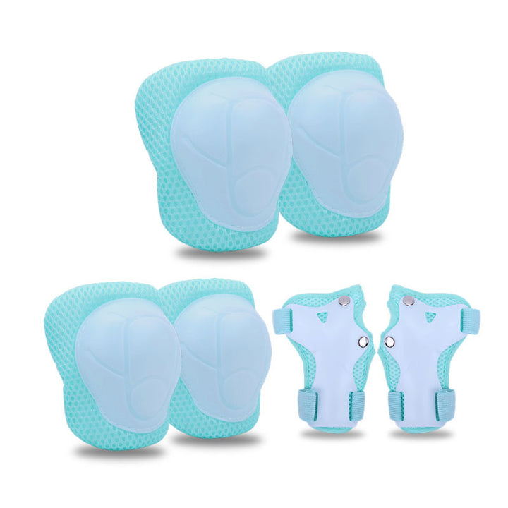 Children's Colorful Safety Helmet and Protective Gear Set Bowlift