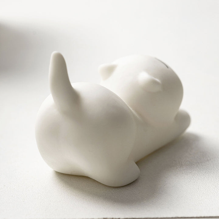 Decorative Cat Figurine Bowlift